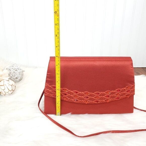 Vintage Midnight Velvet Polyester Crossbody Bag - Picture 15 of 15